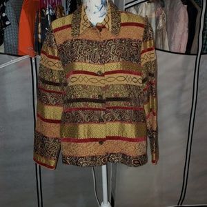 Alfred Dunner boho chic jacket